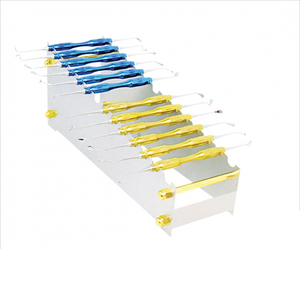 Bandeja de servicio de Instrumentos dentales de acero alemán personalizada, bandeja de casete de esterilización quirúrgica para una esterilización eficiente - Product Image 6
