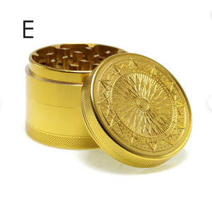Personalized Herb 4 Layers Metal Grinder Natural Minimalist 3 Pieces Matte Herb Grinder Aluminum Herb Grinder Price Products - Product Image 2