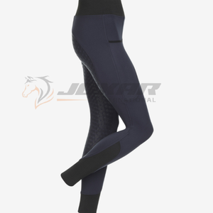 Collants d'équitation pour femmes Matériau léger et durable Conception complète de la poignée du siège avec soutien de la taille haute à prix bon marché - Product Image 3