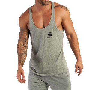 El mejor material Servicios OEM para hombres Camiseta sin mangas Precio razonable Cree su idea Diseñe su propio estilo - Product Image 4