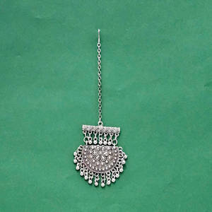 Tikka chapado oxidado clásico para tocados de novia - Product Image 3