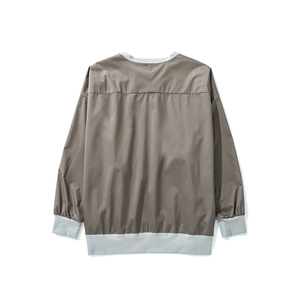 Alta calidad invierno impresión bordado algodón polar 240gsm sólido Regular Fit pulóver logotipo personalizado hombres cuello redondo sudaderas - Product Image 2