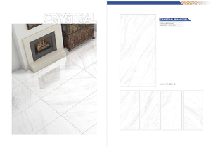 Meilleure vente Carrelage de sol en porcelaine de luxe à haute brillance 600x1200mm 8MM Villa moderne Salon Appartement - Product Image 6