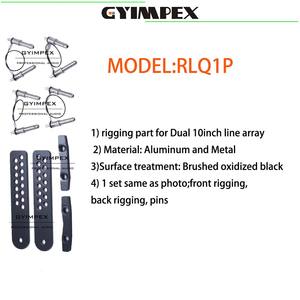 Kit d'accessoires pour système audio professionnel, pièces de montage pour enceintes, système de montage Line Array double 10 pouces, matériel pour enceintes - Product Image 6