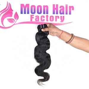 Extensions de cheveux humains de luxe, ondulés, vierges, non traités, Remy, pour femmes, texture naturelle douce, volume épais - Product Image 1