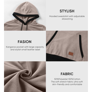 2025 sudaderas con capucha contrato personalizado Stitch Pullover Oversize lavado desgastado agujero gota hombro Sudadera con capucha 100% algodón sólido - Product Image 3