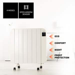 Emisor Térmico Digital Blanco Taurus PERSIA 1500, 1500 W, Instalación Portátil, Elemento Calefactor de Cristal de Carbono, Material Plástico - Product Image 6