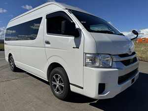Hiace d'occasion pas cher 2024 avec sièges en cuir, conduite à gauche, moteur 4.5L, transmission automatique, 6 airbags, véhicule de transport Hiace - Product Image 2