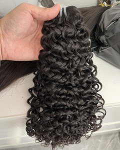 Extensions de cheveux naturels Nasa Hair Remy vierges vietnamiens 100g couleur claire 65cm de longueur, lots de cheveux humains à double trame machine, en vrac - Product Image 2