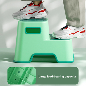 Factory Wholesale PP+TPE Material Strong Load-bearing Non-slip <strong>Puzzle</strong> <strong>Pattern</strong> Children's Footstool - Product Image 5