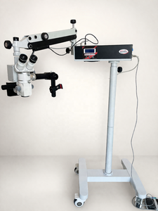 Microscopio quirúrgico oftálmico de gran aumento con alimentación eléctrica de para tratamiento de cirugía ocular médica móvil fácil - Product Image 5