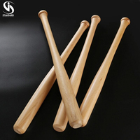 Bâton de baseball professionnel haut de gamme en bambou/érable pour adulte, logo personnalisé, couleur personnalisée, orientation de la main - Léger et durable