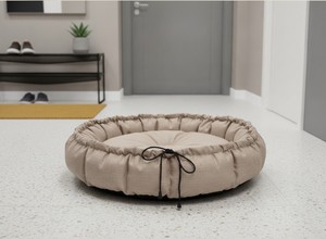 ที่นอนสัตว์เลี้ยงแบบผ้าทรงกลมขนาดเล็ก ยี่ห้อ Amigos LLC รุ่น Simple Textile (72*72) สำหรับทุกฤดูกาลและวันหยุด - Product Image 6