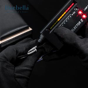 Hip hop Nouveau Style Iced Out Nail Ring Argent Sterling 925, Or Blanc 14K Éblouit Avec Luxe Et Style - Product Image 5