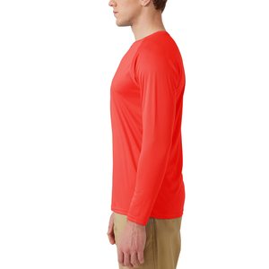 เสื้อว่ายน้ำผู้ชาย UPF rash GUARD เสื้อเชิ๊ตแขนยาวซับเหงื่อแห้งเร็วน้ำหนักเบาทนทานต่อรอยยับสำหรับผู้ใหญ่ - Product Image 5