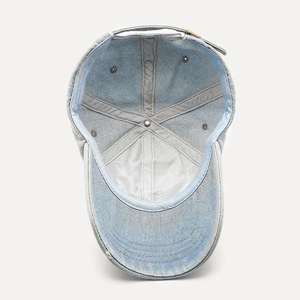 Casquette de baseball avec logo personnalisé OEM Casquette de sport brodée à la main de haute qualité avec sangle réglable pour hommes et femmes - Product Image 3