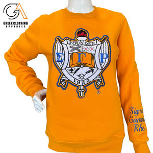 เสื้อสเวตเชิ้ตผ้าคอตตอนผ้าฟลีซผสมคอตตอน Sigma Gamma Rho sority - Product Image 1