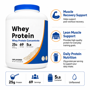 Proteína de Suero de Leche de Alta Calidad con Aislado de Suero y Carbohidratos para Aumentar Masa Muscular, Proveedor al por Mayor - Product Image 2