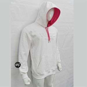 Sudadera unisex con capucha y logotipo personalizado hecho al por mayor, jersey de gran tamaño en relieve, ropa de calle transpirable con logotipo bordado personalizado en la espalda - Product Image 2