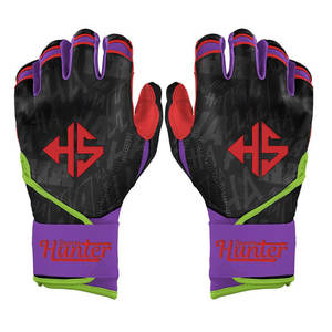 Gants de frappe de baseball durables doux de compétition d'entraînement prix usine avec divers gants de baseball en cuir et en couleurs - Product Image 6