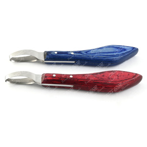 Best Seller Farrier Tools Sharpe Loop Hoof Knife Hoja de acero Cómodo agarre Loop Knife para un cuidado fácil y preciso de los cascos de los caballos - Product Image 4