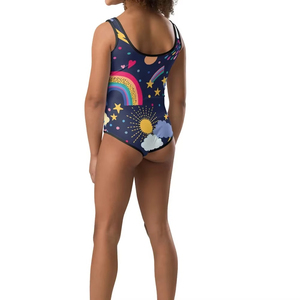 Maillots de bain de sport pour bébés filles, maillot de bain personnalisé, vente chaude, impression personnalisée, logo sur le devant, maillot de bain sport 1 pièce, lettre, séchage rapide - Product Image 6