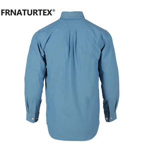 ชุดยูนิฟอร์มทำงานสำหรับผู้ชาย 12Cal ทนไฟ ป้องกันเปลวไฟ เสื้อเชิ้ตและกางเกงสำหรับงานเชื่อม - Product Image 4