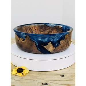 Résine en bois bol de service alimentaire ustensiles de cuisine dessus de Table chocolat bol de service maison vaisselle élégant Durable grand prix - Product Image 5