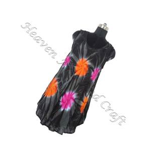 Nouvelle arrivée 2025 rayonne cravate teinture longue longueur Sexy Slim Fit bohème vêtements de plage filles porter formel quotidien glace décontracté femmes robe - Product Image 3