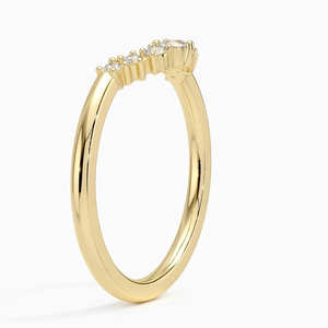 Délicat 925 Silver Lab Grown Diamond Ring Round Cut Bijoux élégants et abordables pour anniversaire de fiançailles ou usage quotidien - Product Image 6