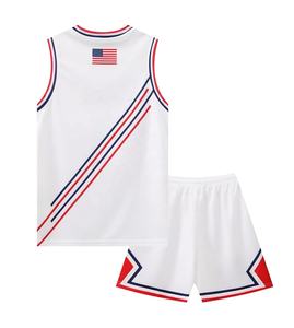 Maillot de basketball personnalisable pour homme, sans manches, col en V, coupe athlétique, 100 % polyester, respirant et anti-humidité, uniforme d'équipe - Product Image 1