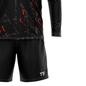 Fabricantes de Ropa Deportiva, Uniforme de Fútbol Personalizado con Impresión Digital, Camiseta de Fútbol de Manga Corta para Hombre, 100% Poliéster - Product Image 2