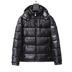 เสื้อแจ็กเก็ตสำหรับผู้ชายผ้าคอตตอนสไตล์ฮิปฮอปบุฟองน้ำนุ่มๆมีซิปด้านหน้า - Product Image 4