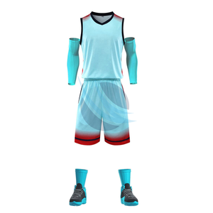 Sublimación personalizada Camisetas de baloncesto Unisex Tallas grandes Anti-UV Conjuntos de uniformes transpirables de secado rápido - Product Image 4