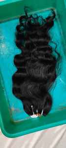 Cheveux bruts à cuticule alignée Fournisseur indien en gros et distribution aux États-Unis Extensions de cheveux naturels Texture ondulée brute - Product Image 6