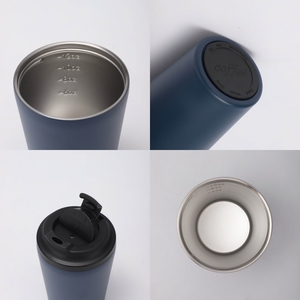 Mug de voyage en acier inoxydable de 12 oz, tasse à café isolée sous vide, portable, anti-fuite, réutilisable - Product Image 2