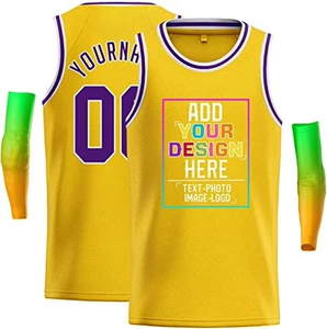 Vêtements de basket-ball en polyester à séchage rapide, col en V, couleur sublimation, ensemble d'uniformes de basket-ball personnalisés - Product Image 2