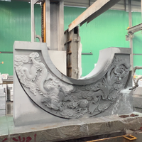 Routeur CNC 4 axes à fil diamanté pour profilage 3D de pierre - Machine de découpe de sculptures en marbre et granit avec moteur haute puissance