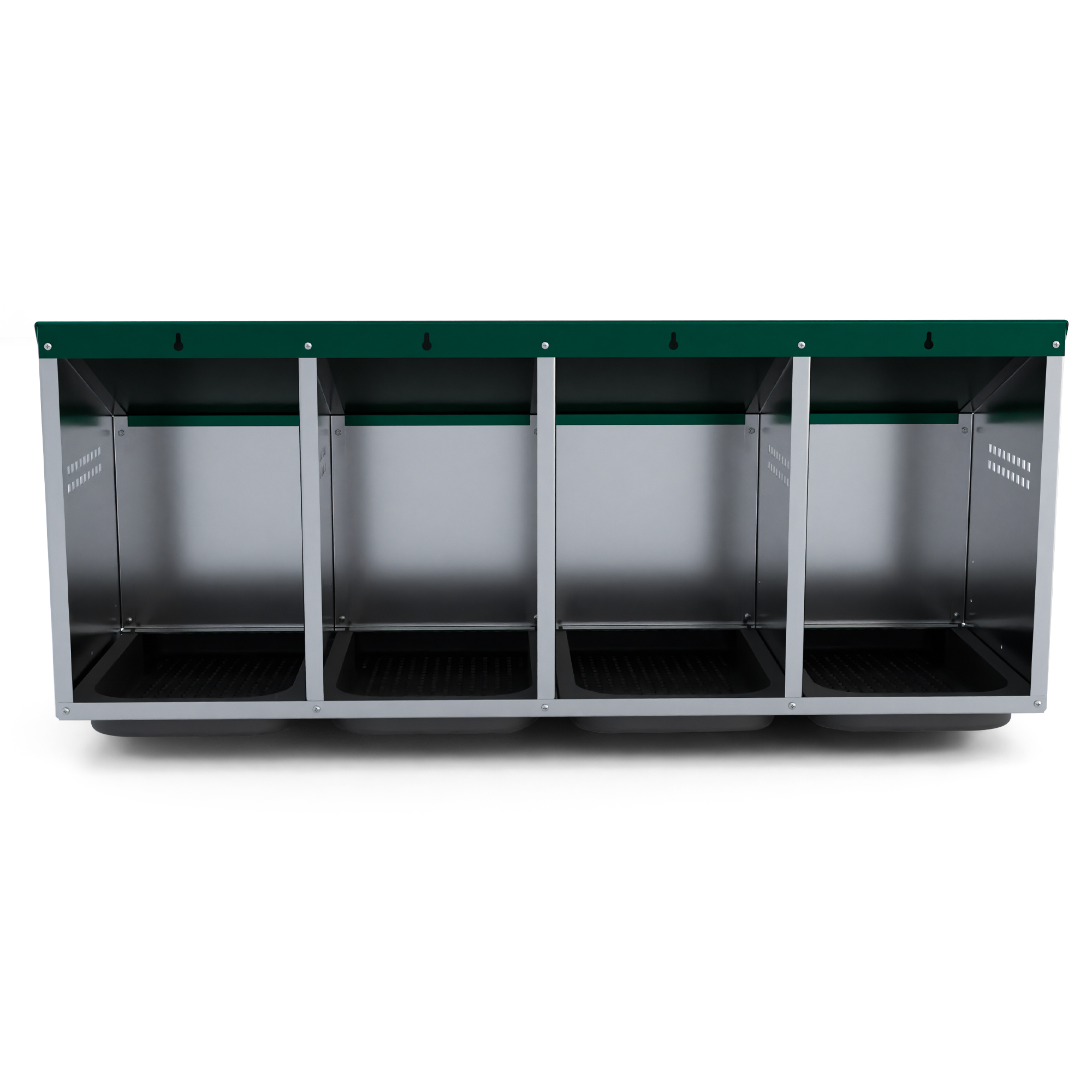 Elevate Your Egg Production: MG04-S Four-Section Galvanized Steel Nest Box