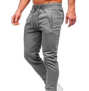 Pantalones de chándal sueltos de pierna recta lavados con ácido negros vintage con estampado de algodón de alta calidad personalizados para hombre servicio OEM - Product Image 1