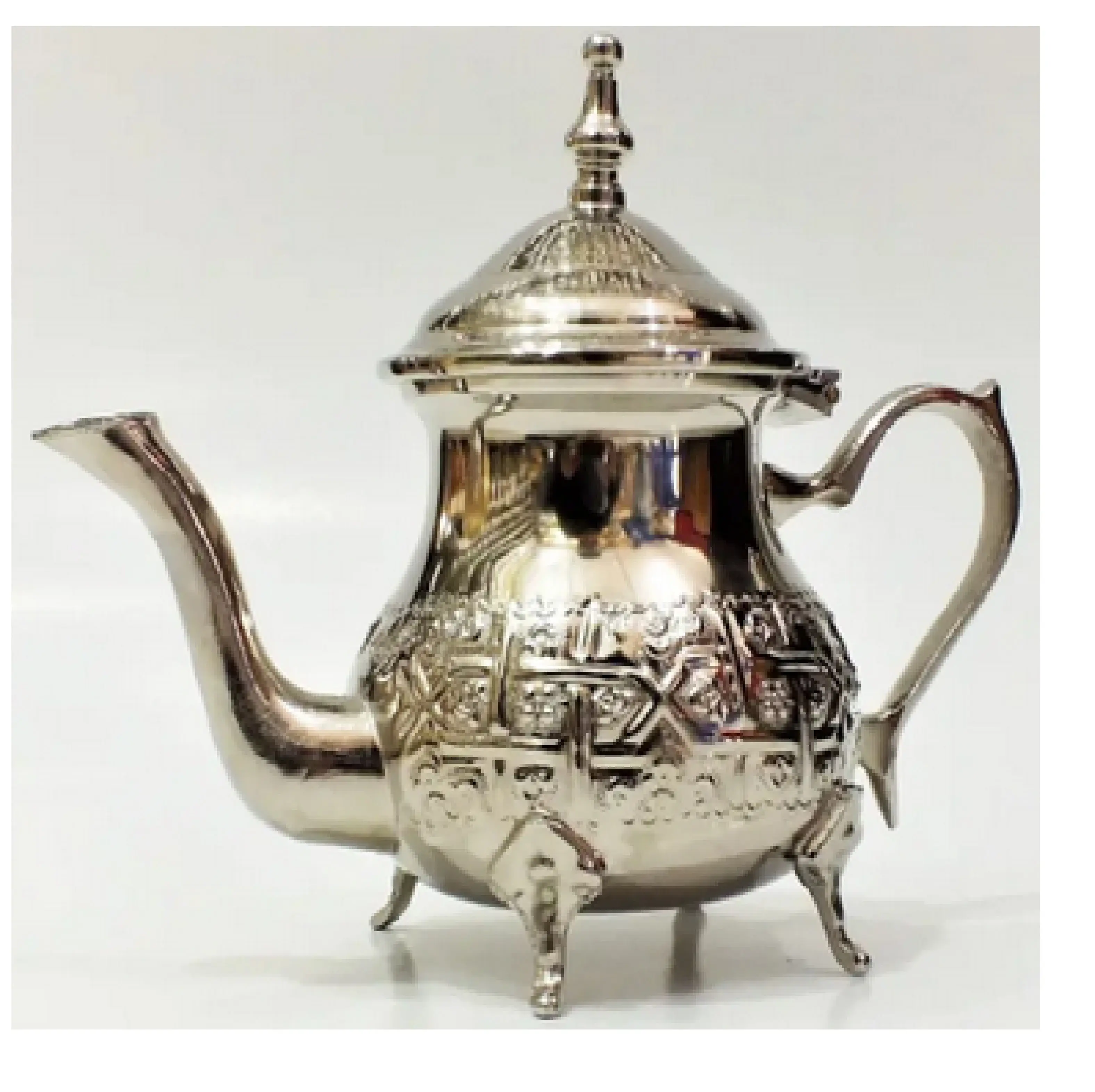 Exporteur von Messing gegossen Teekanne Kessel Vintage Verkauf Messing arabischen Kaffee und Teekanne Made India