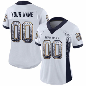 Maillot de sport pour homme sur mesure 100% polyester, nouveau modèle confortable, respirant, de haute qualité, antibactérien, football américain - Product Image 2