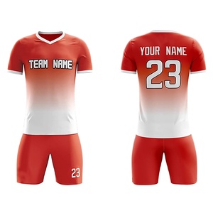 Fit Dry Fabric Spark Conjunto de camiseta de equipo barato Estampado de letras y números Camiseta de fútbol Máquina Camiseta de fútbol transpirable barata - Product Image 4