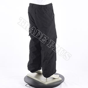 Pantalon de ski snowboard d'hiver pour hommes OEM pantalon de sport d'extérieur imperméable respirant polyester polaire coupe-vent plus fermeture éclair - Product Image 2