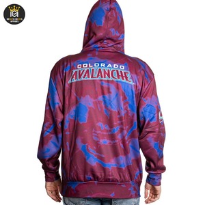 เสื้อฮู้ดผู้ชายผ้าเกล็ดปลาเทอร์รี่แบบปรับแต่งได้ - Product Image 4