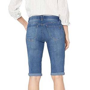 Denim 2024 vêtements de Fitness à séchage rapide Shorts de survêtement femmes taille haute cordon Jogging vêtements de course Shorts de survêtement dames respirant - Product Image 5