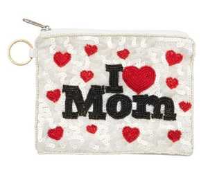 Bolsa para monedas con cuentas de semillas bordadas a mano para mujer, forma cuadrada ligera, monedero personalizable, artesanías bordadas - Product Image 2