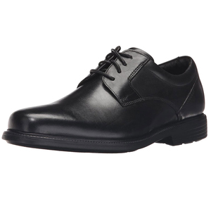 Zapatos de cuero negro para hombre que ofrecen un acabado liso de alta calidad y soporte de suela duradero, diseñados para uso formal y de negocios. - Product Image 5