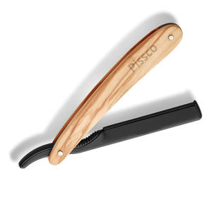 Navaja de barbero de filo recto para hombre, para cortar y afeitar la barba, navaja de afeitar individual para hombre, fabricada por Pissco Pakistán - Product Image 4