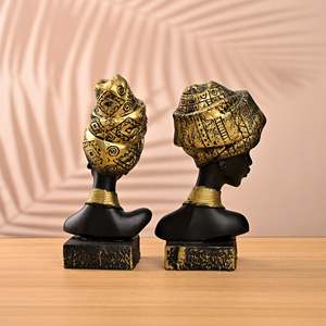 Figuras de Resina de Reinas Africanas Reales - Product Image 5